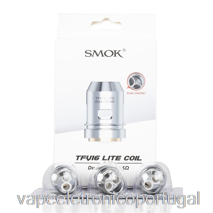 Bobinas De Substituição Vape Eletronico Smok Tfv16 Lite Bobinas De Malha Dupla De 0,15 Ohm